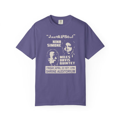Nina Simone & Miles Davis at the Shrine Unisex T-Shirt
