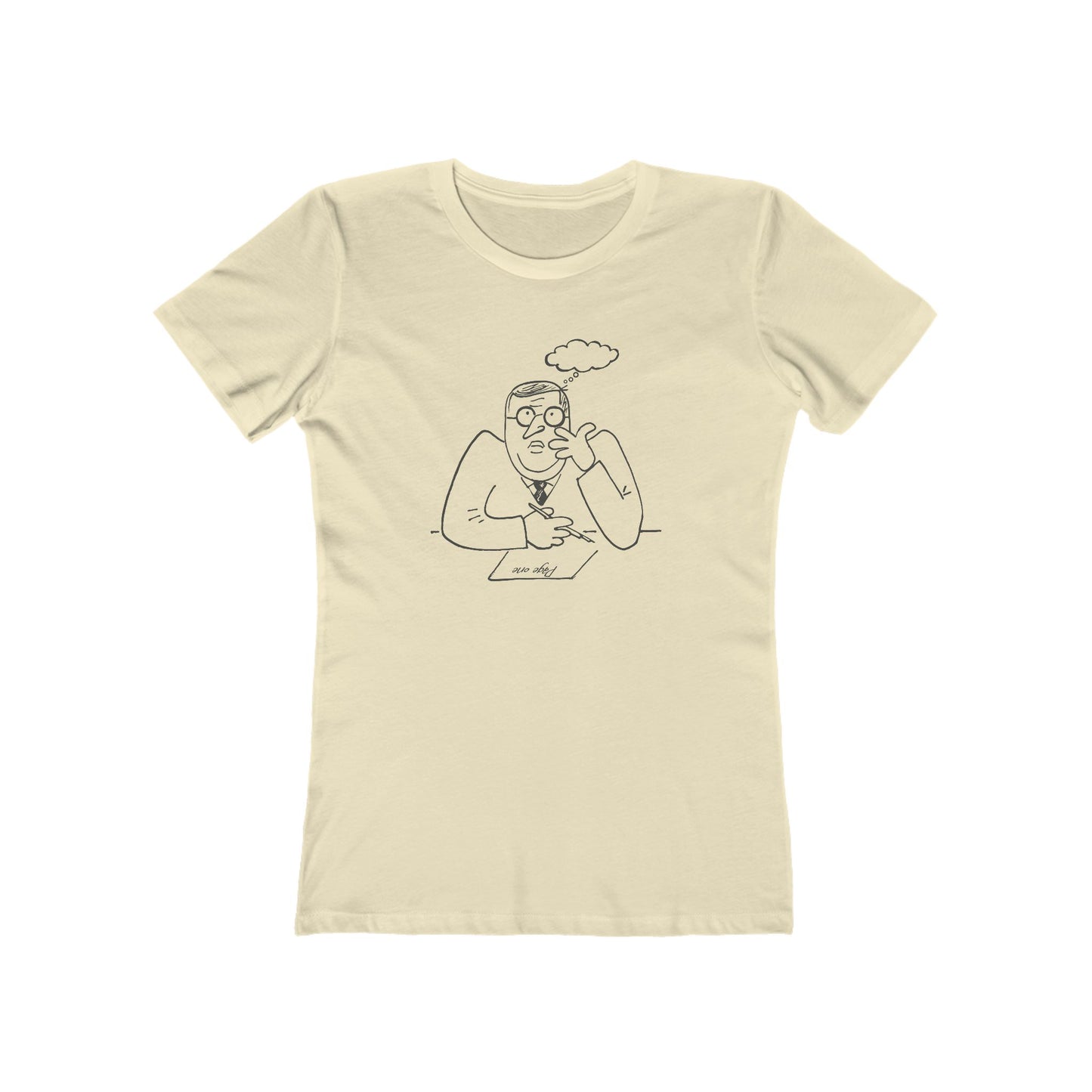 Blank Mind T-Shirt Writer's Block Tee Women's