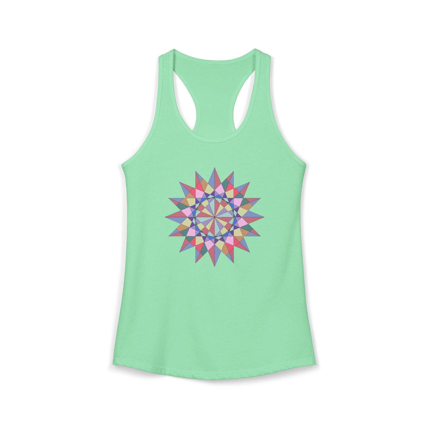 Odd Symmetry Original Graphic Women's Racerback Tank