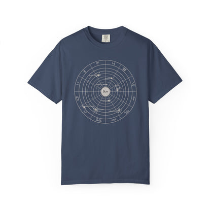 Solar System and Zodiac T-Shirt Unisex