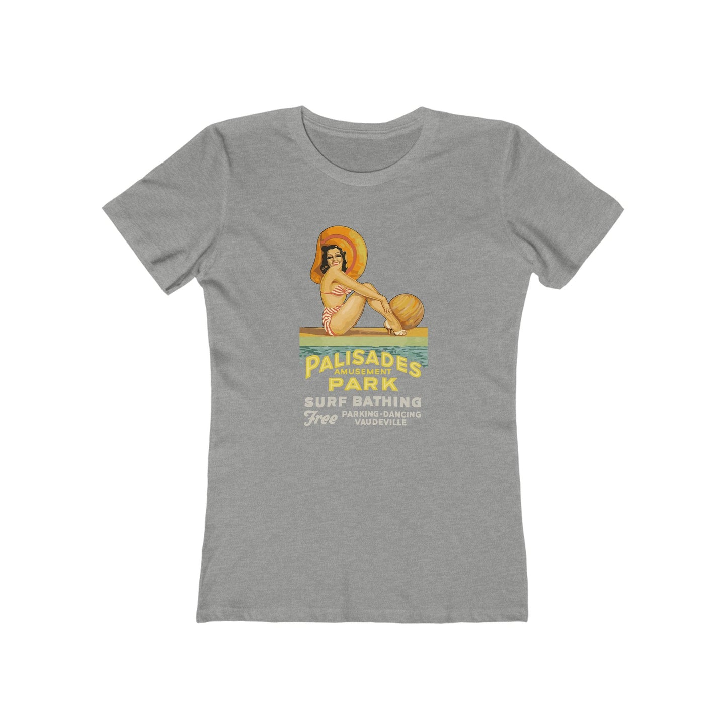 Palisades Amusement Park T-Shirt, New Jersey Tee Women's