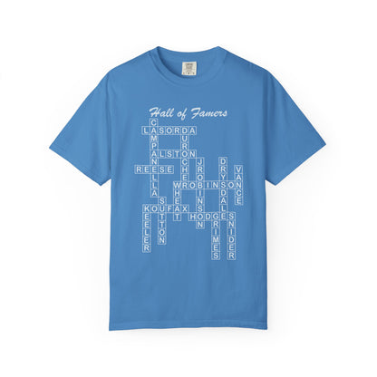 Dodgers Hall of Famers Crossword Unisex T-Shirt