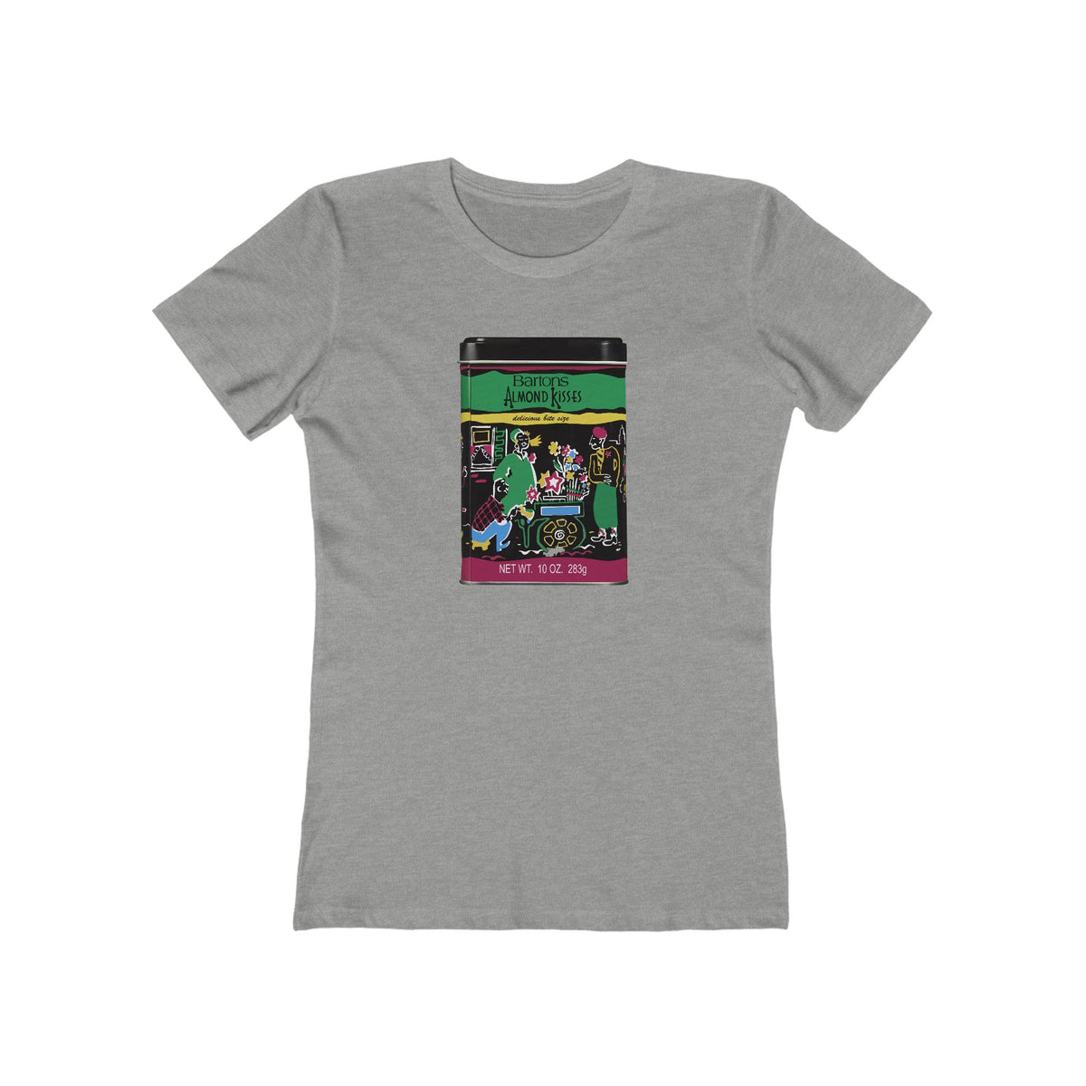 Barton's Almond Kisses Chocolate Candy T-Shirt Women's