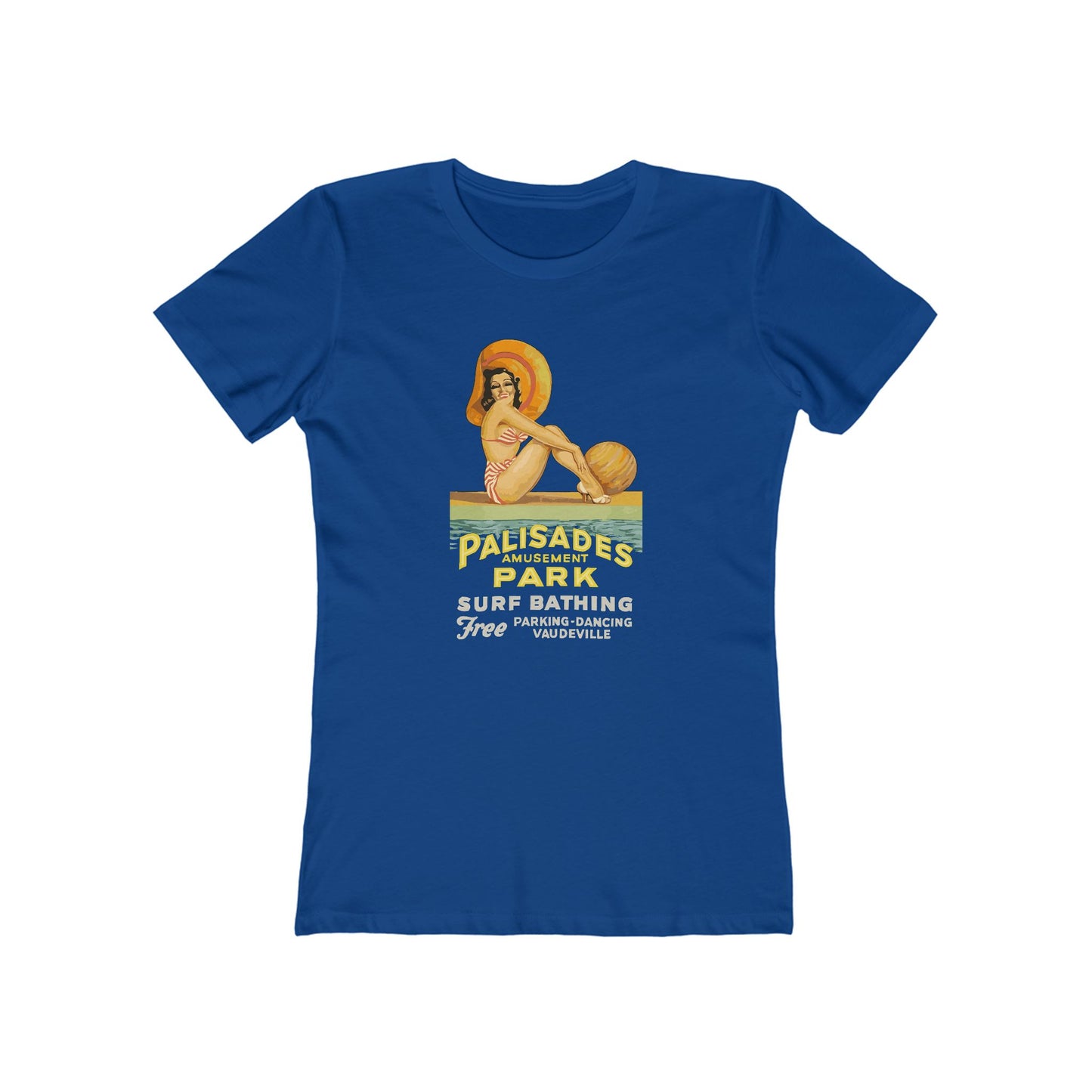 Palisades Amusement Park T-Shirt, New Jersey Tee Women's
