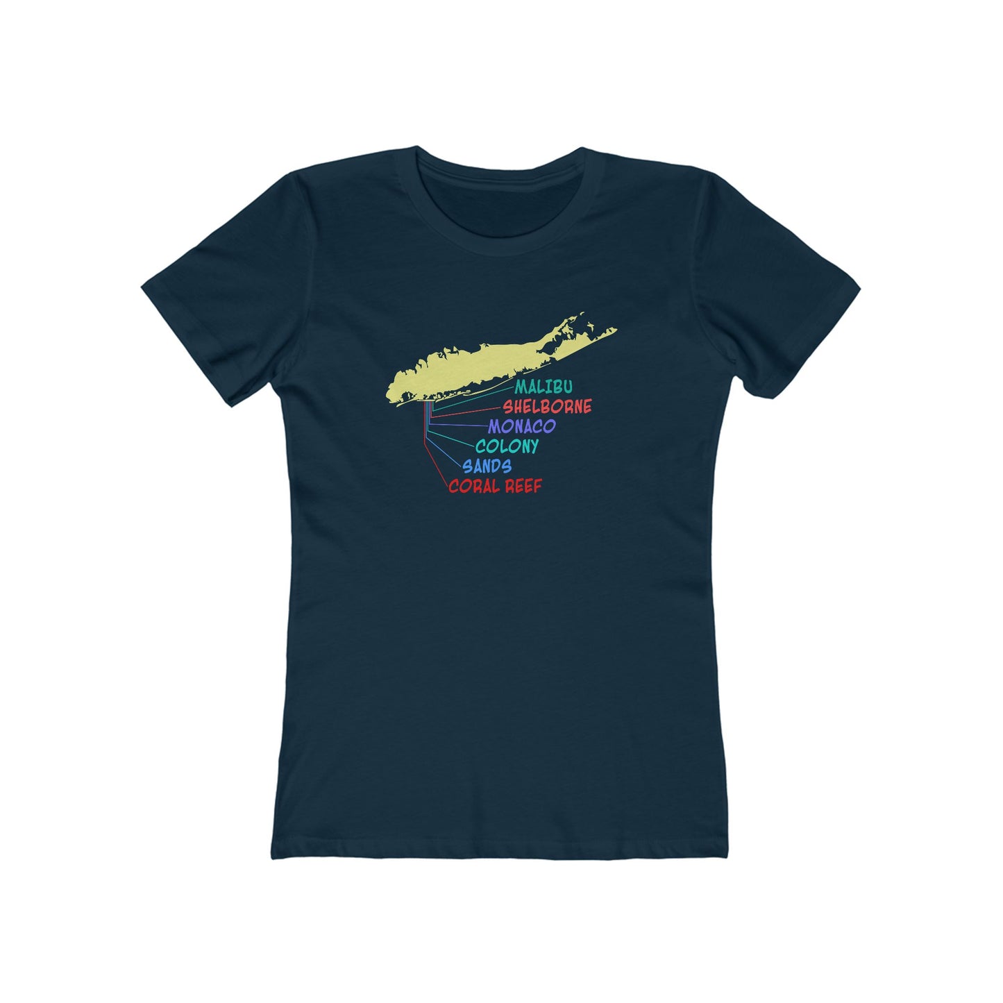 Lido Beach Clubs Women's T-Shirt
