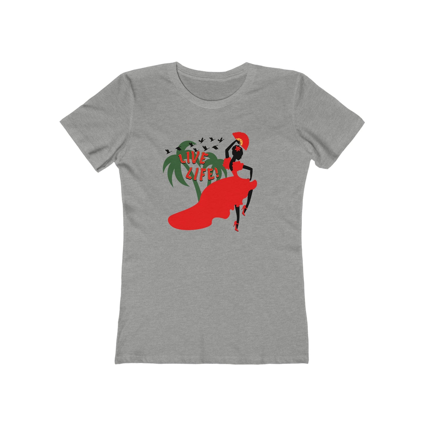 Live Life - Flamenco - Women's T-Shirt