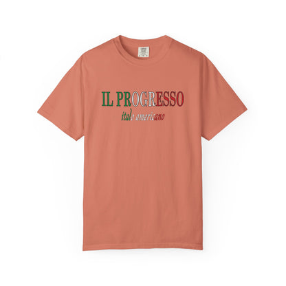 Il Progresso T-Shirt Italian Newspaper Unisex Tee