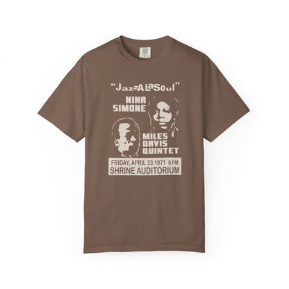 Nina Simone & Miles Davis at the Shrine Unisex T-Shirt