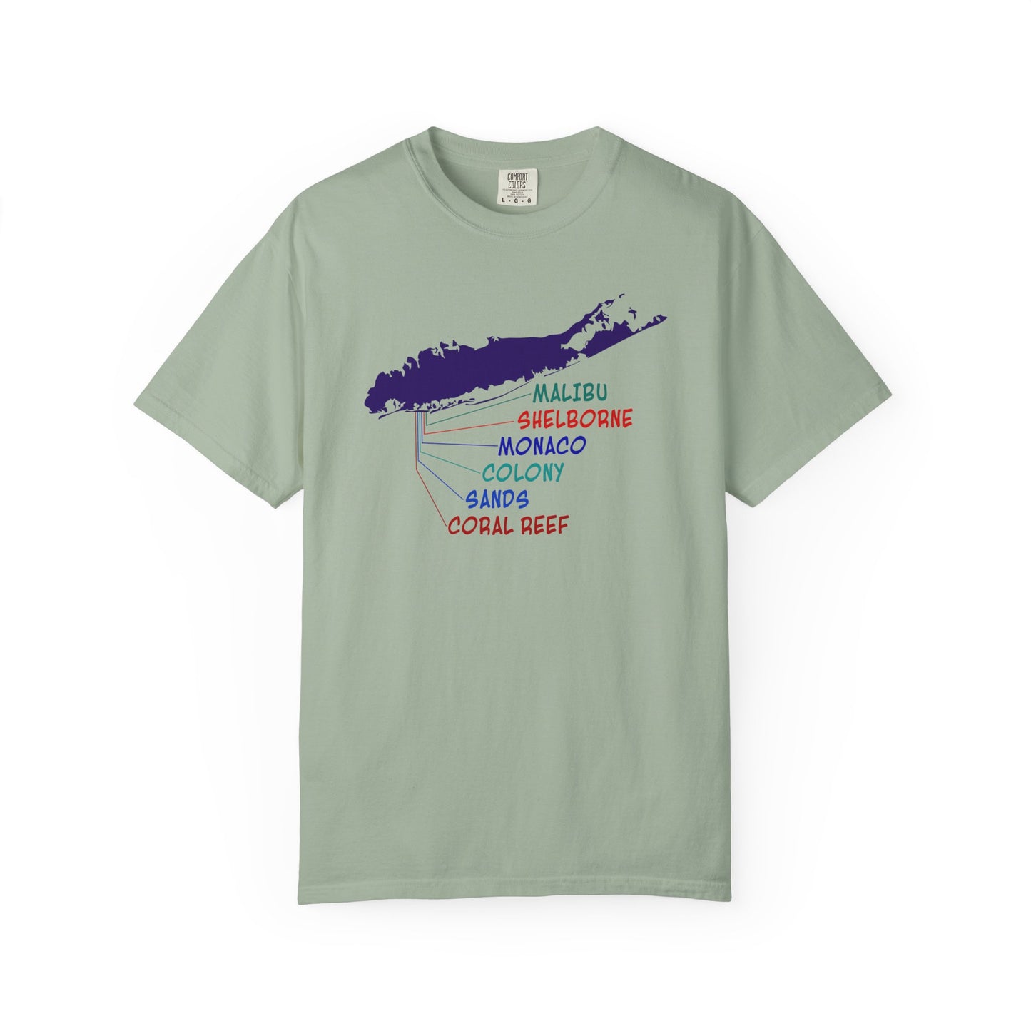 Lido Beach Clubs Unisex T-Shirt