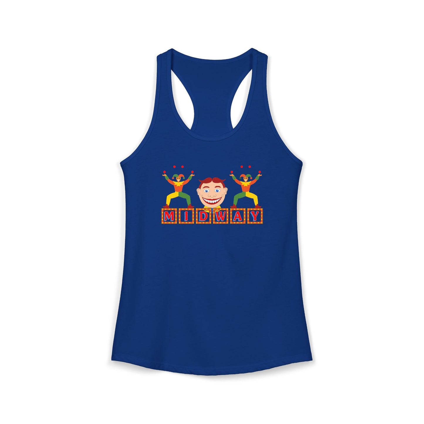 Carnival Midway Tank Top Women's Racerback