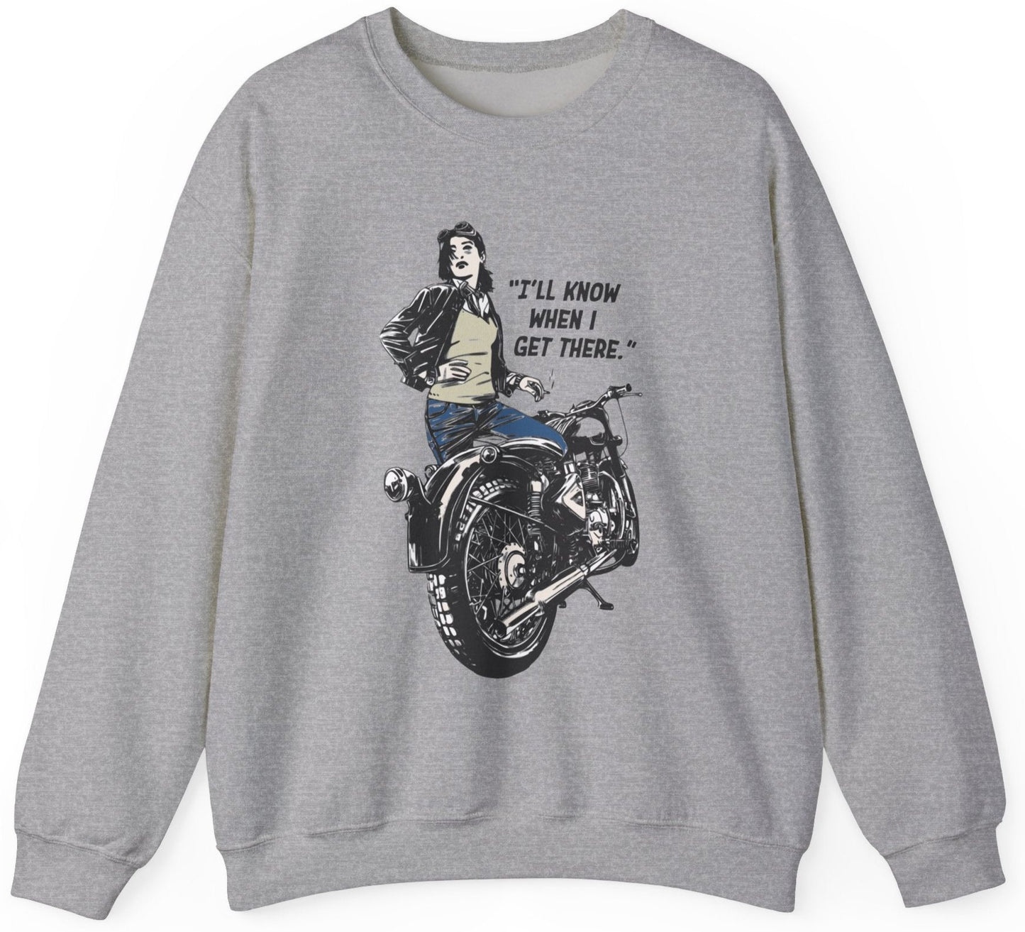 Motorcycle sweatshirt