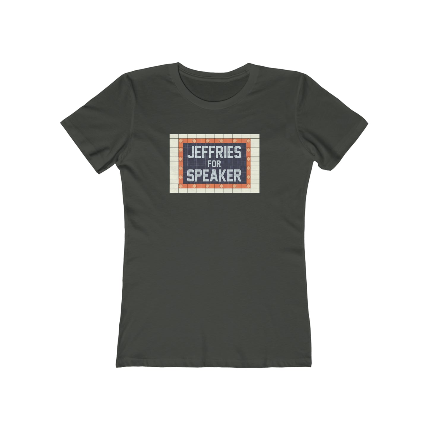 Jeffries for Speaker Subway Sign - Women's T-Shirt
