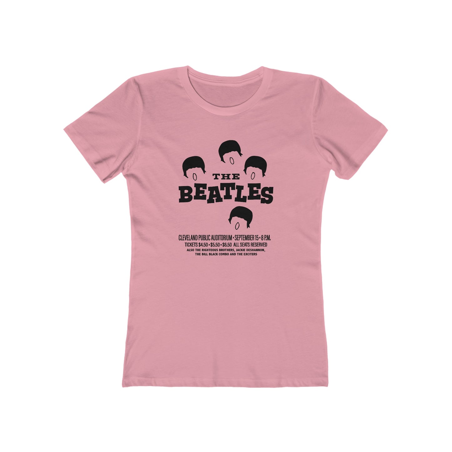 The Beatles in Cleveland - Concert Poster - Women's T-Shirt