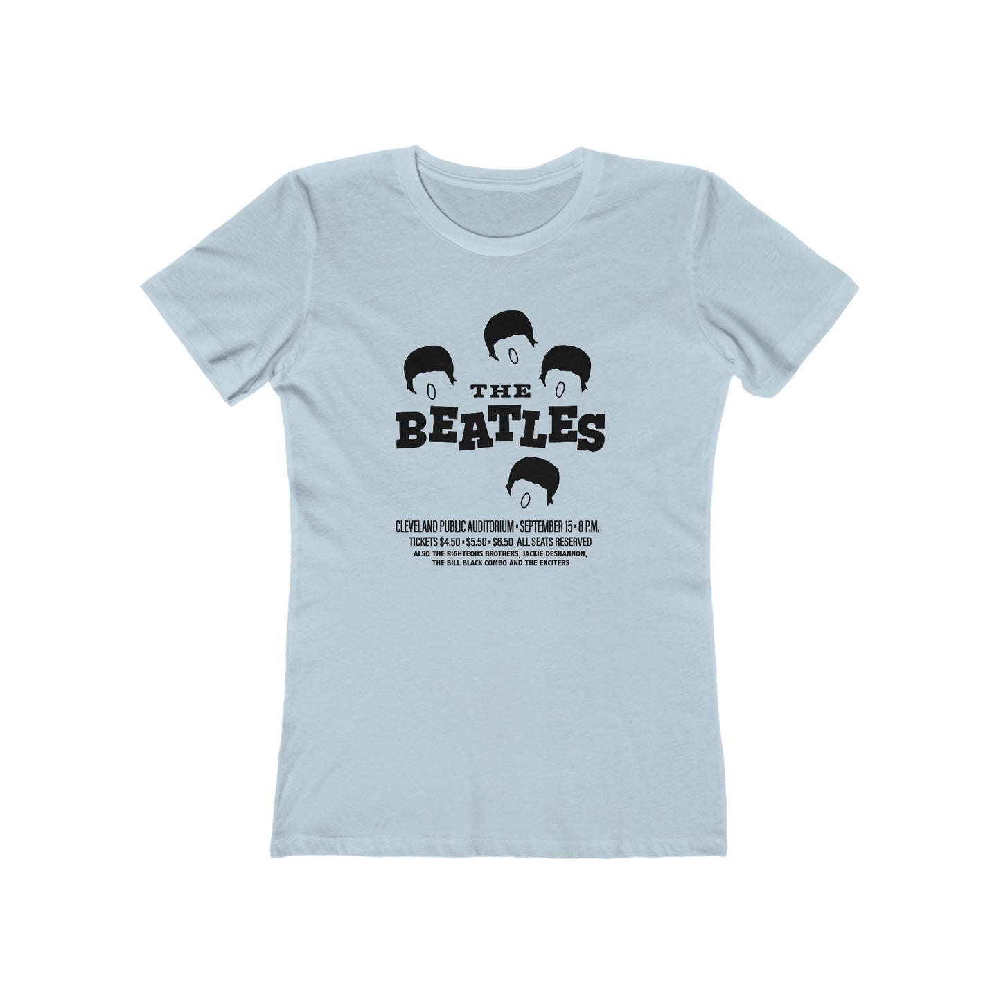 The Beatles in Cleveland - Concert Poster - Women's T-Shirt