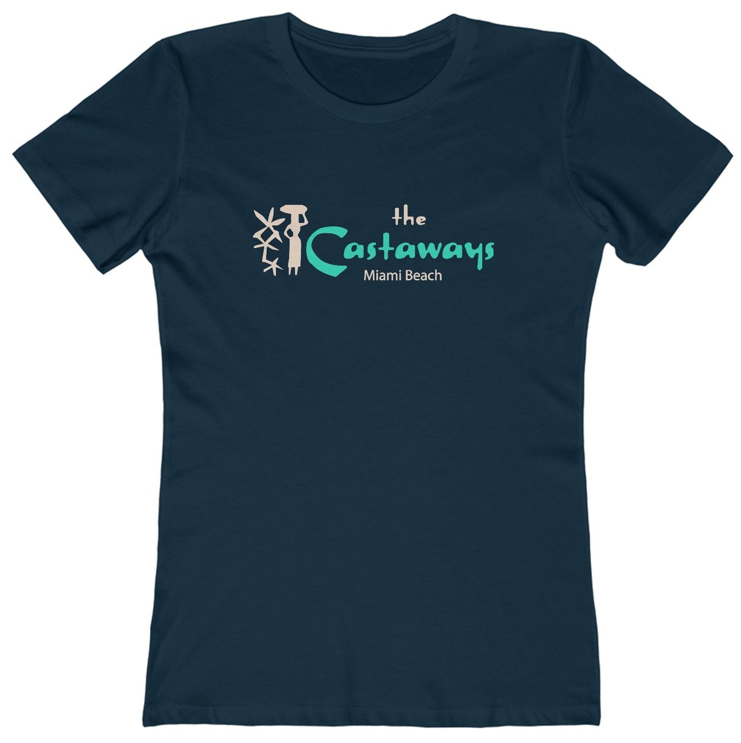 T-shirt with 'The Castaways Miami Beach' logo 