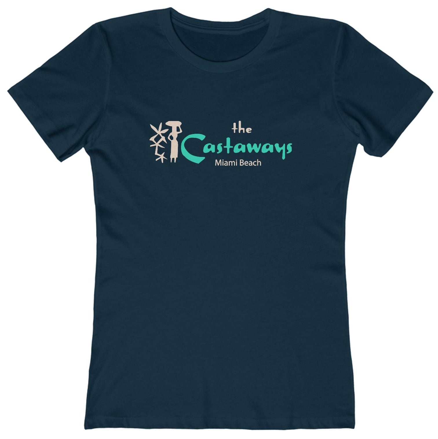 T-shirt with 'The Castaways Miami Beach' logo 