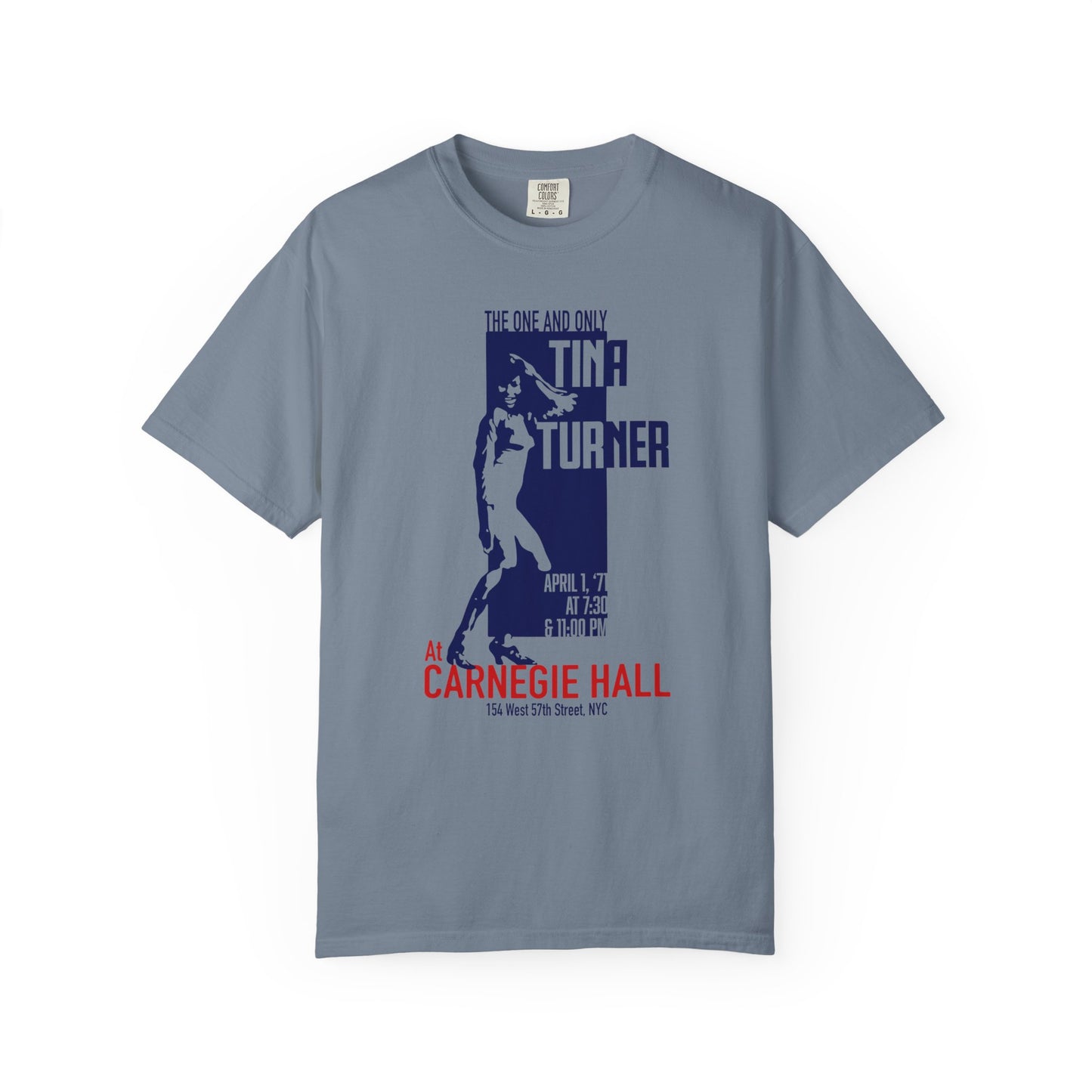Tina Turner T-Shirt Carnegie Hall Unisex