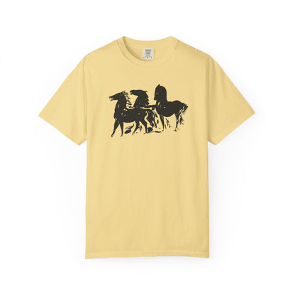 3 Horses Unisex T-Shirt