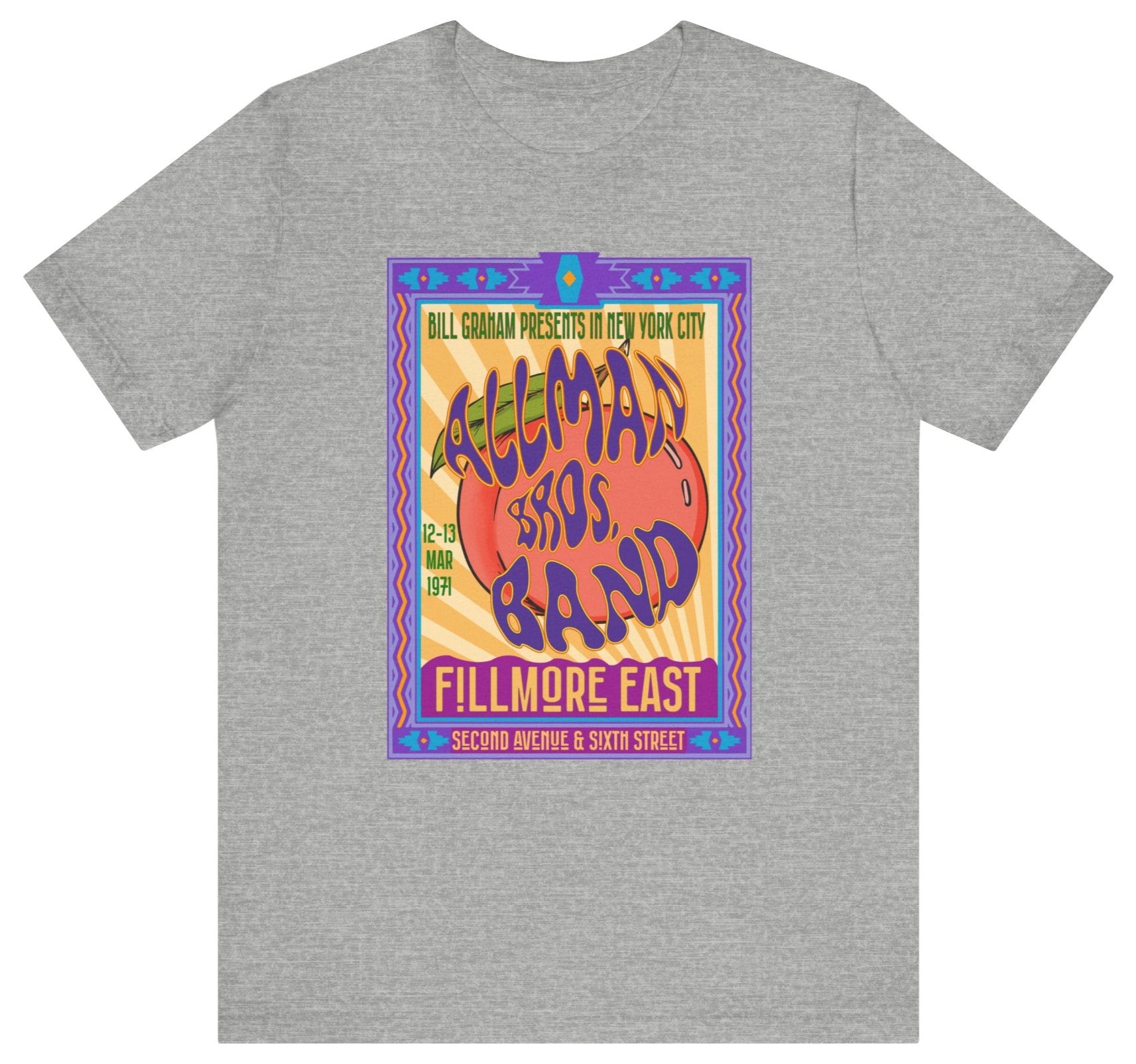 Allman Brothers Band Fillmore East t-shirt
