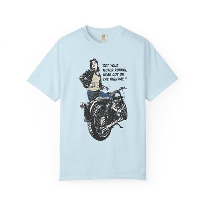 Born to be Wild T-Shirt Motorcycle Tee Unisex