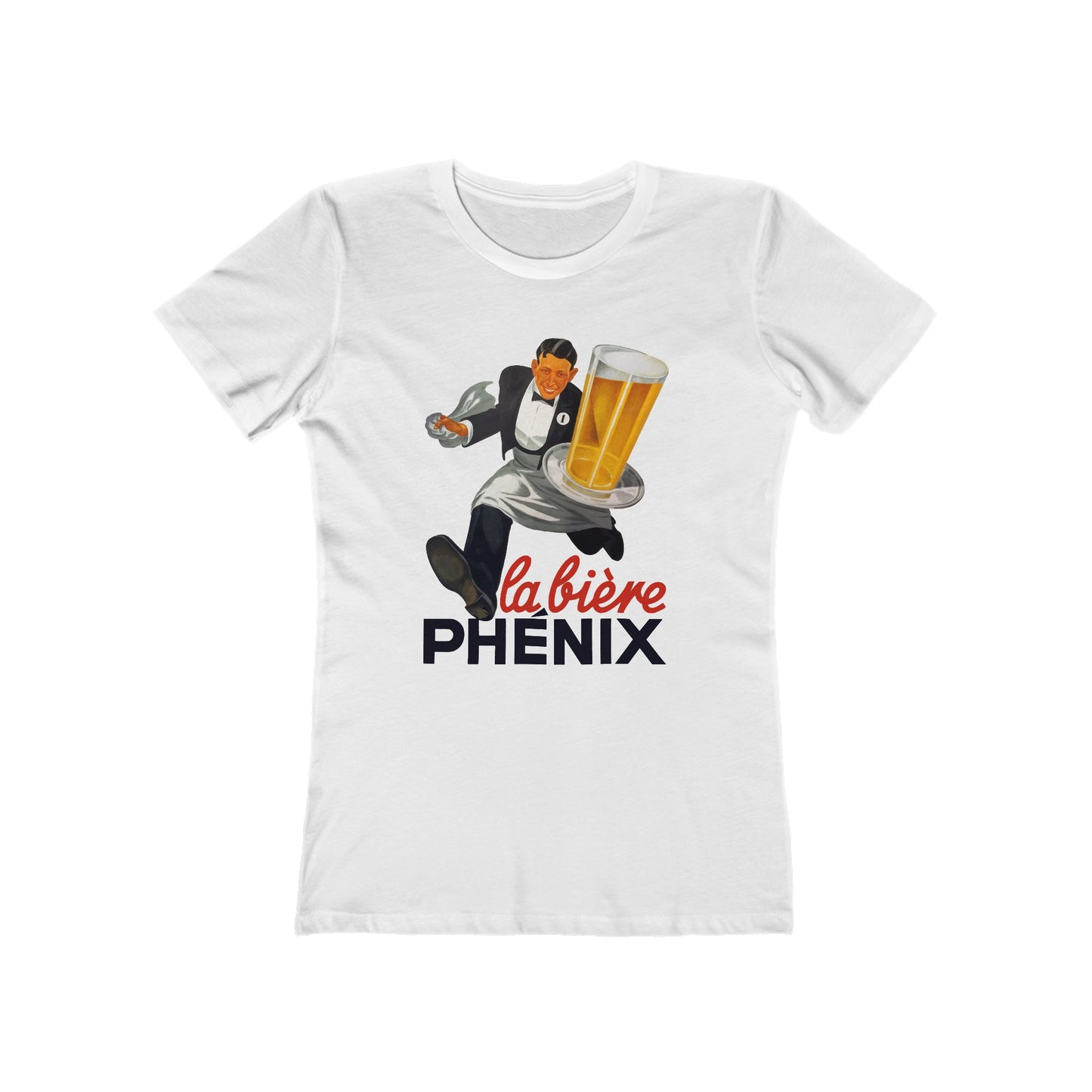 La Biere Phenix - Vintage Beer Ad - Women's T-Shirt