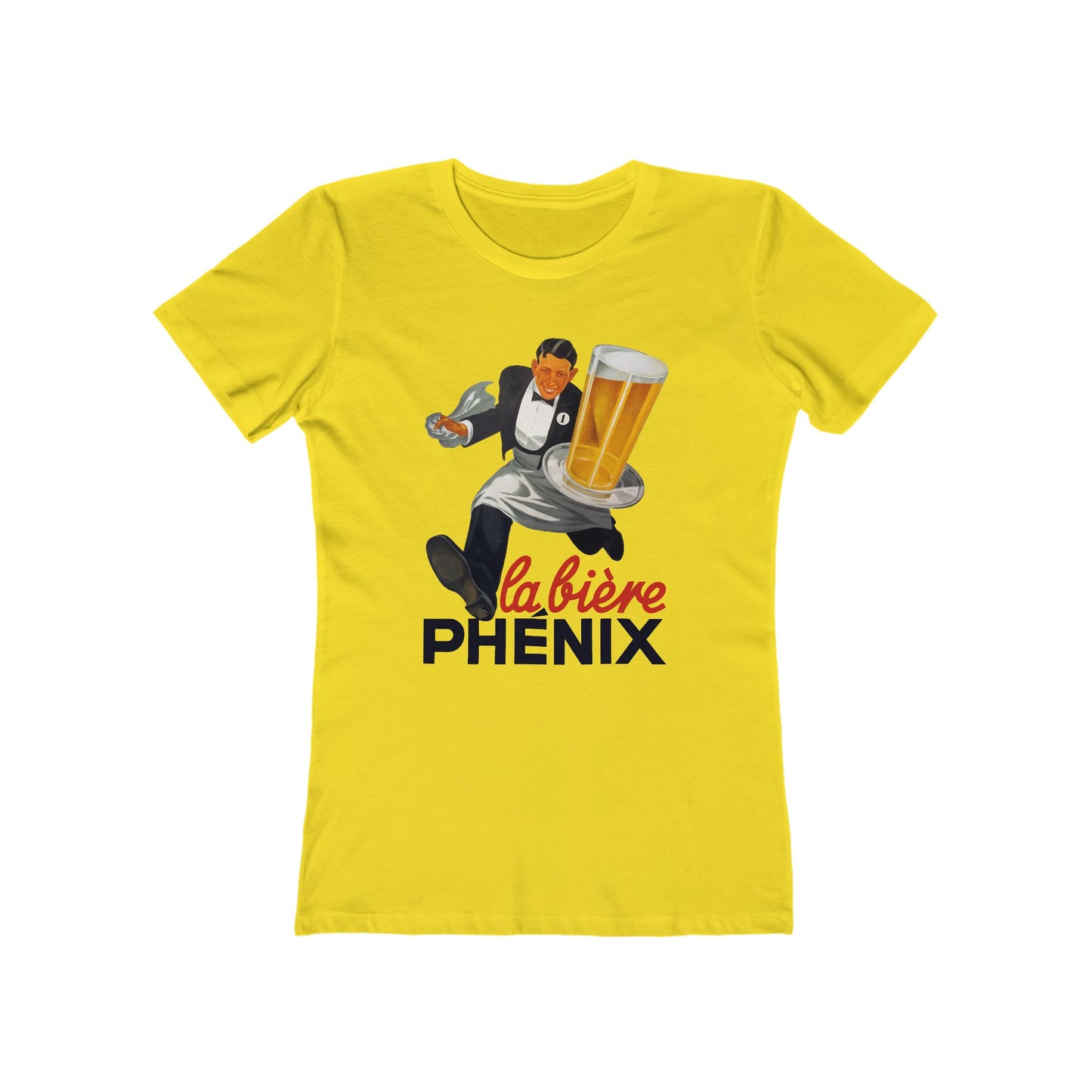 La Biere Phenix - Vintage Beer Ad - Women's T-Shirt