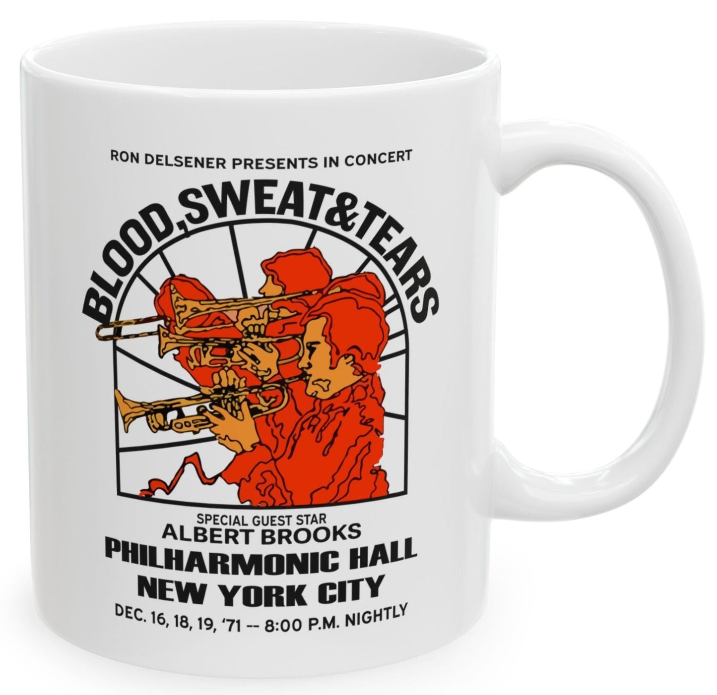 Blood Sweat & Tears coffee mug