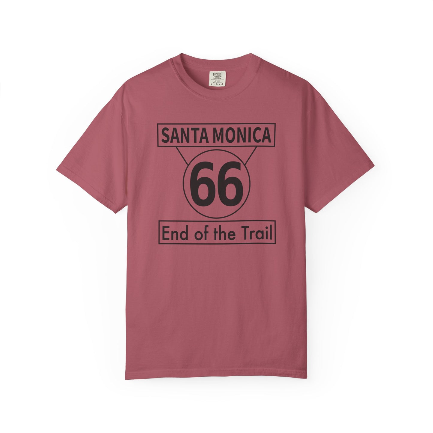 Santa Monica Route 66 Unisex Tee