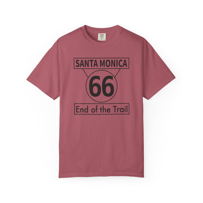 Santa Monica Route 66 Unisex Tee