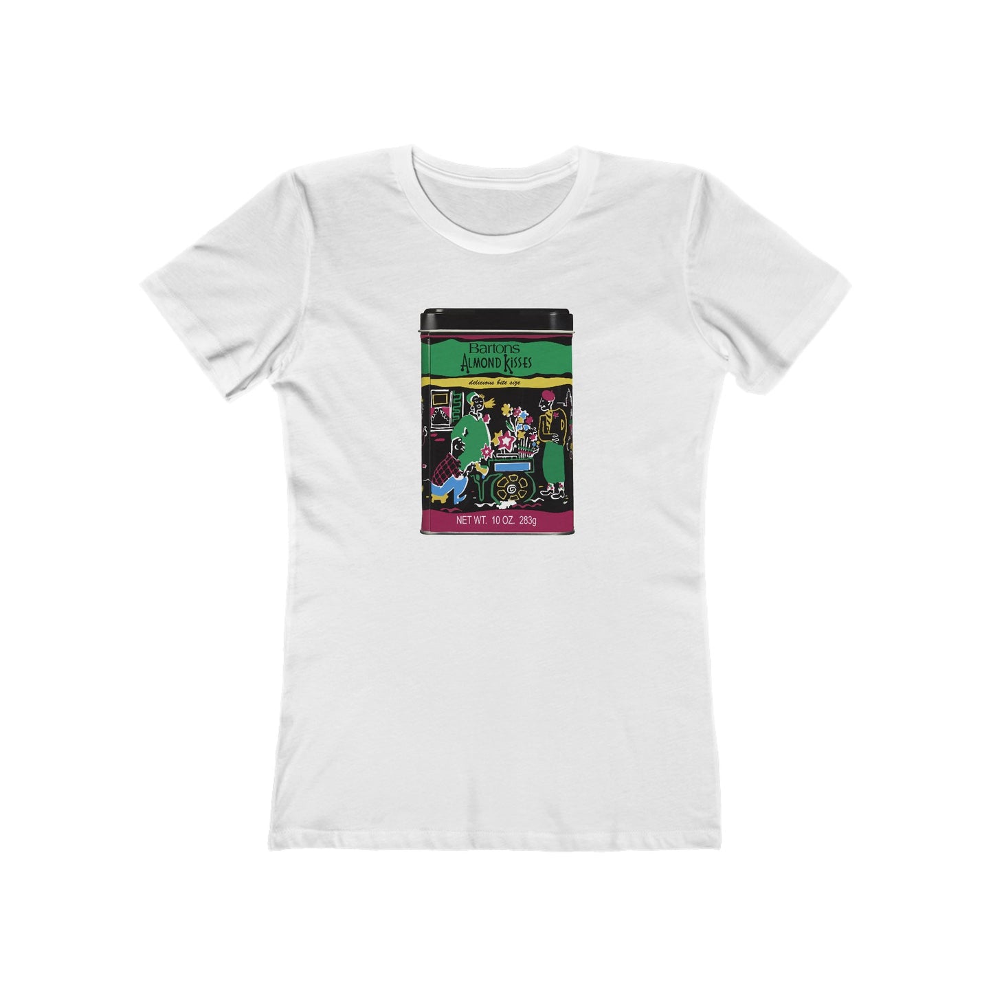 Barton's Almond Kisses Chocolate Candy T-Shirt Women's