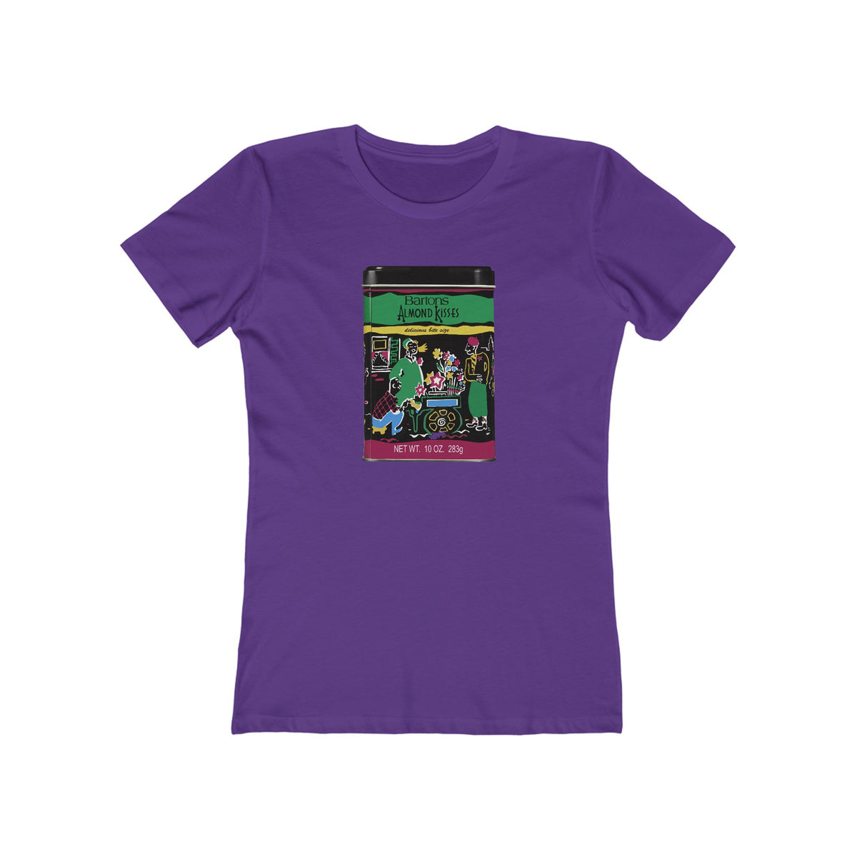 Barton's Almond Kisses Chocolate Candy T-Shirt Women's