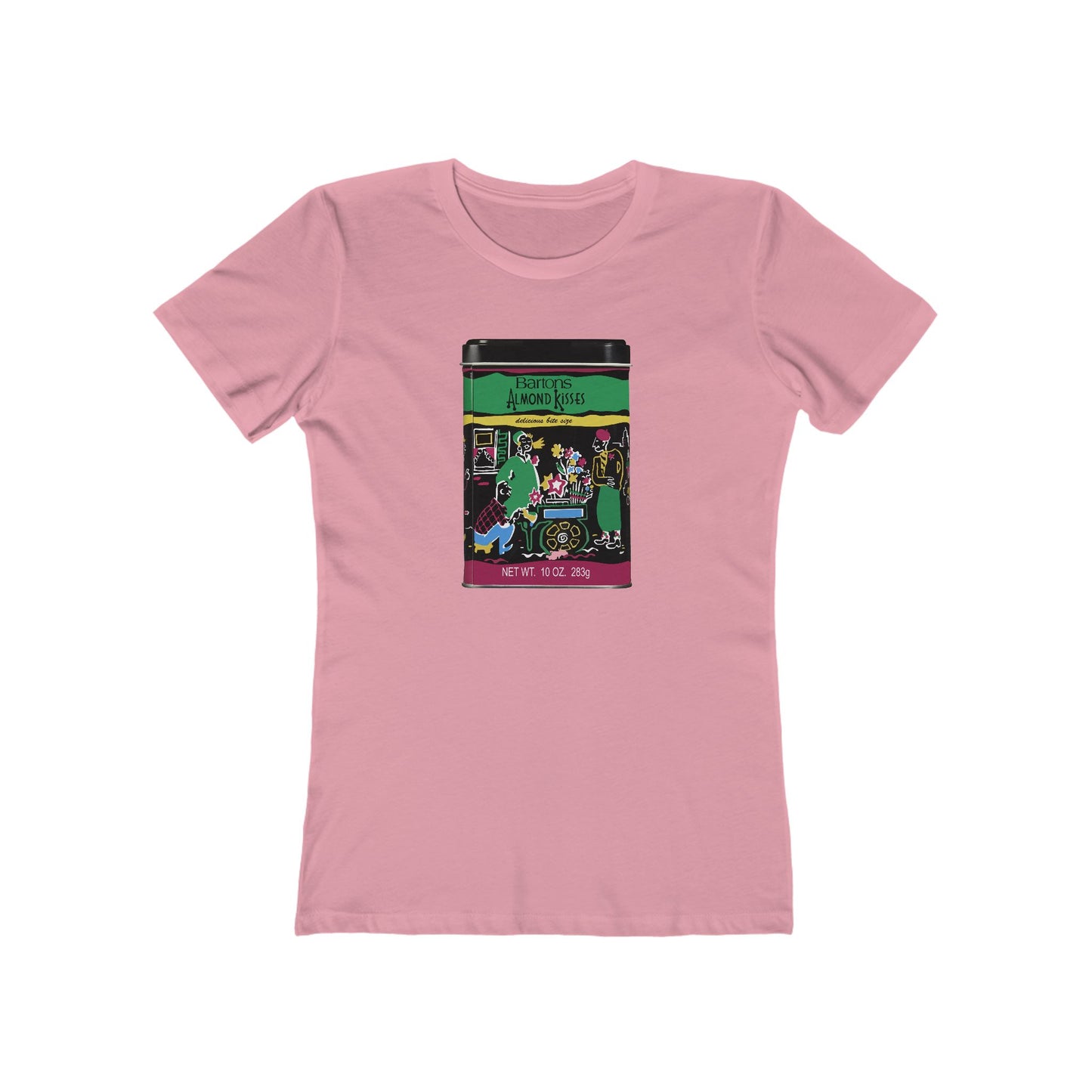 Barton's Almond Kisses Chocolate Candy T-Shirt Women's