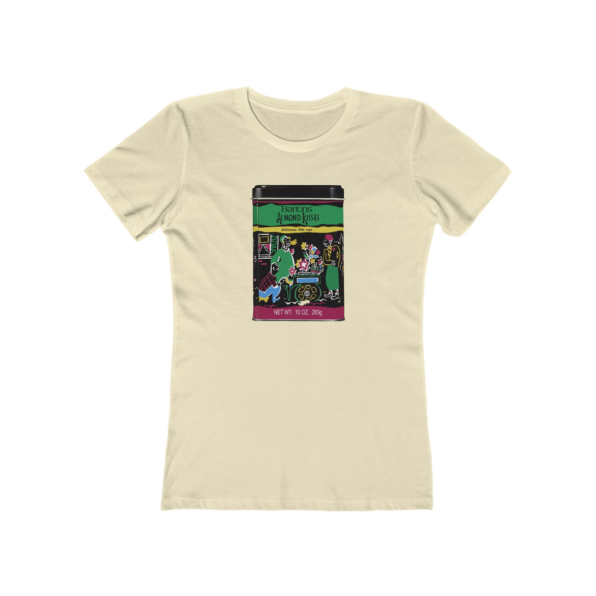 Barton's Almond Kisses Chocolate Candy T-Shirt Women's