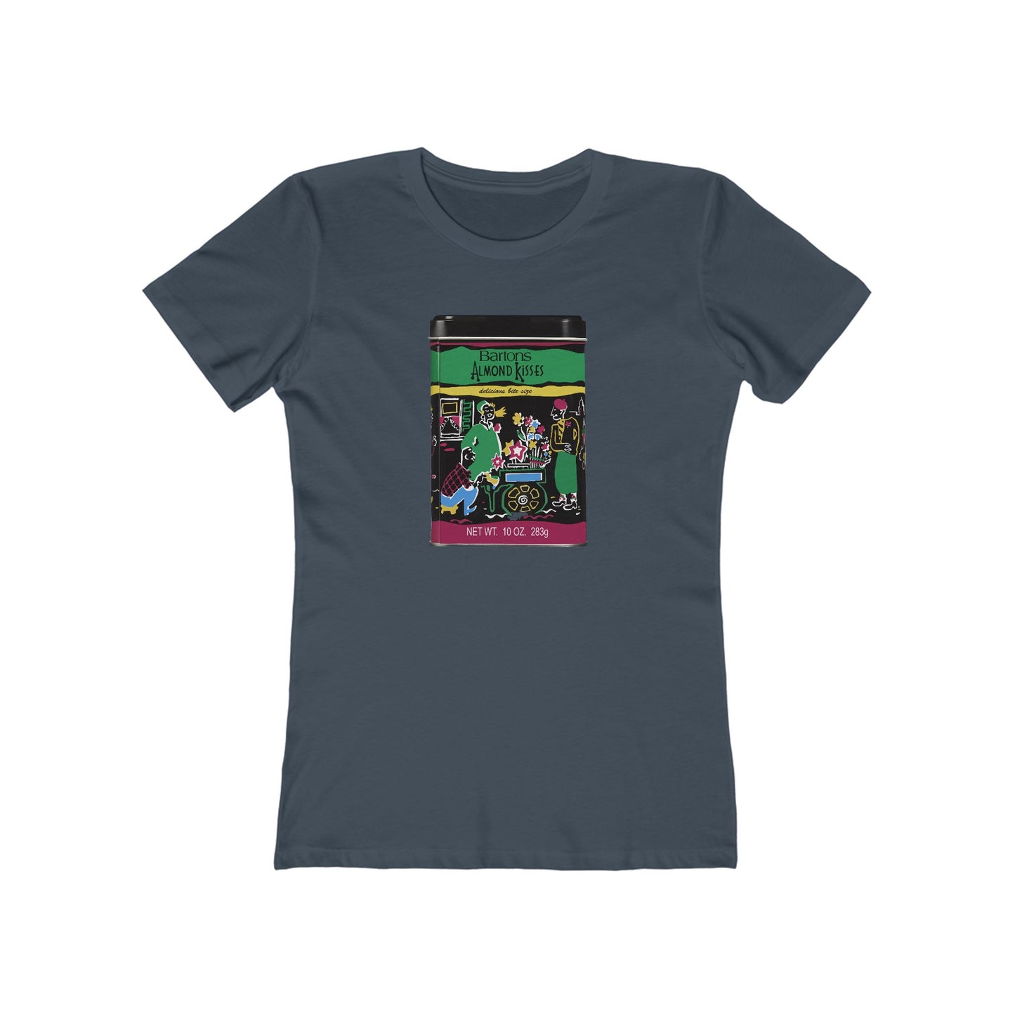 Barton's Almond Kisses Chocolate Candy T-Shirt Women's