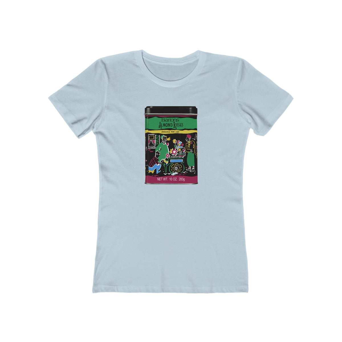 Barton's Almond Kisses Chocolate Candy T-Shirt Women's