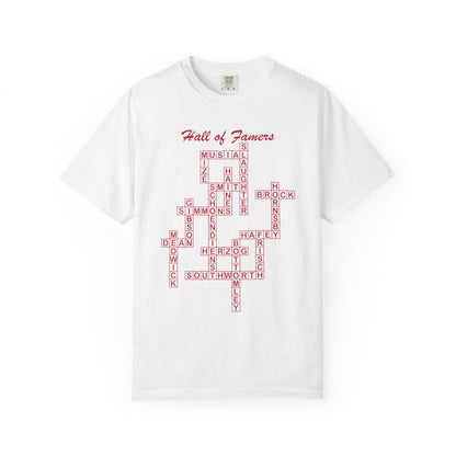 St Louis Cardinals Hall of Famers Crossword Unisex T-Shirt