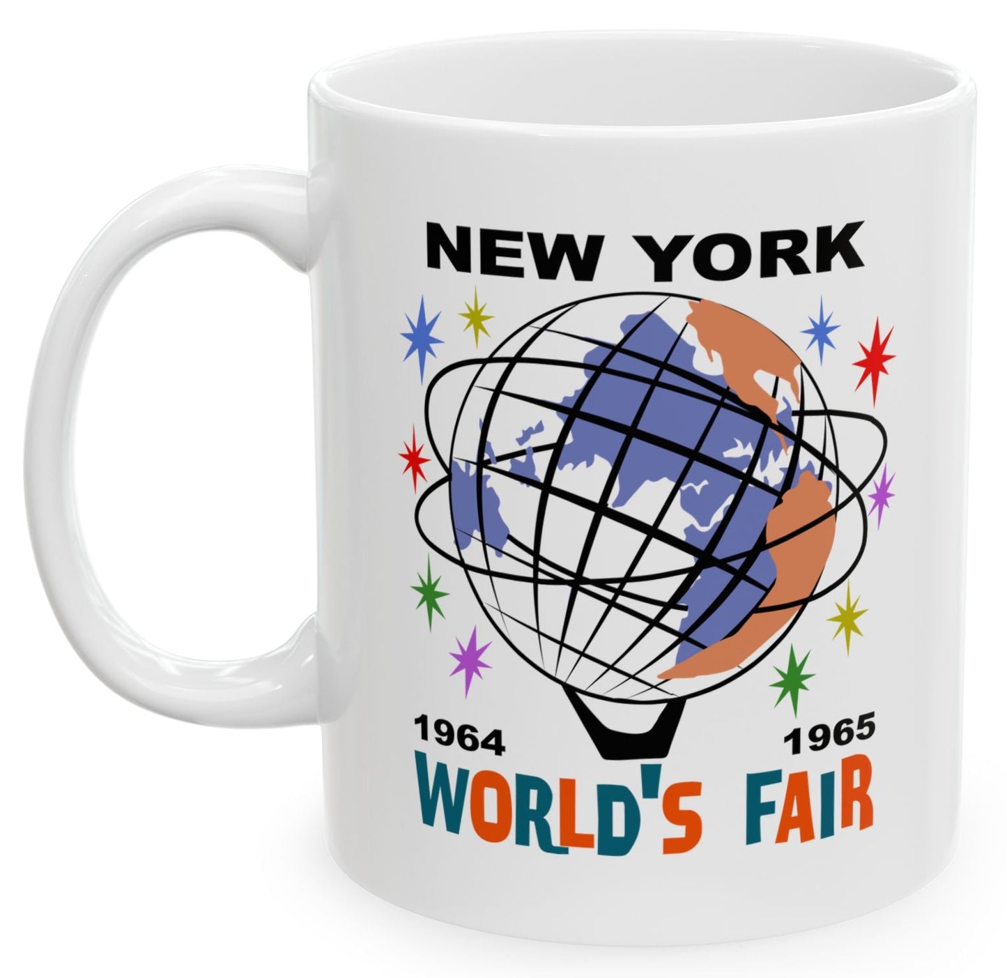 New York World's Fair Coffee Mug, Ceramic 11oz