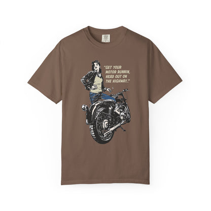 Born to be Wild T-Shirt Motorcycle Tee Unisex