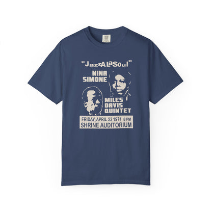 Nina Simone & Miles Davis at the Shrine Unisex T-Shirt