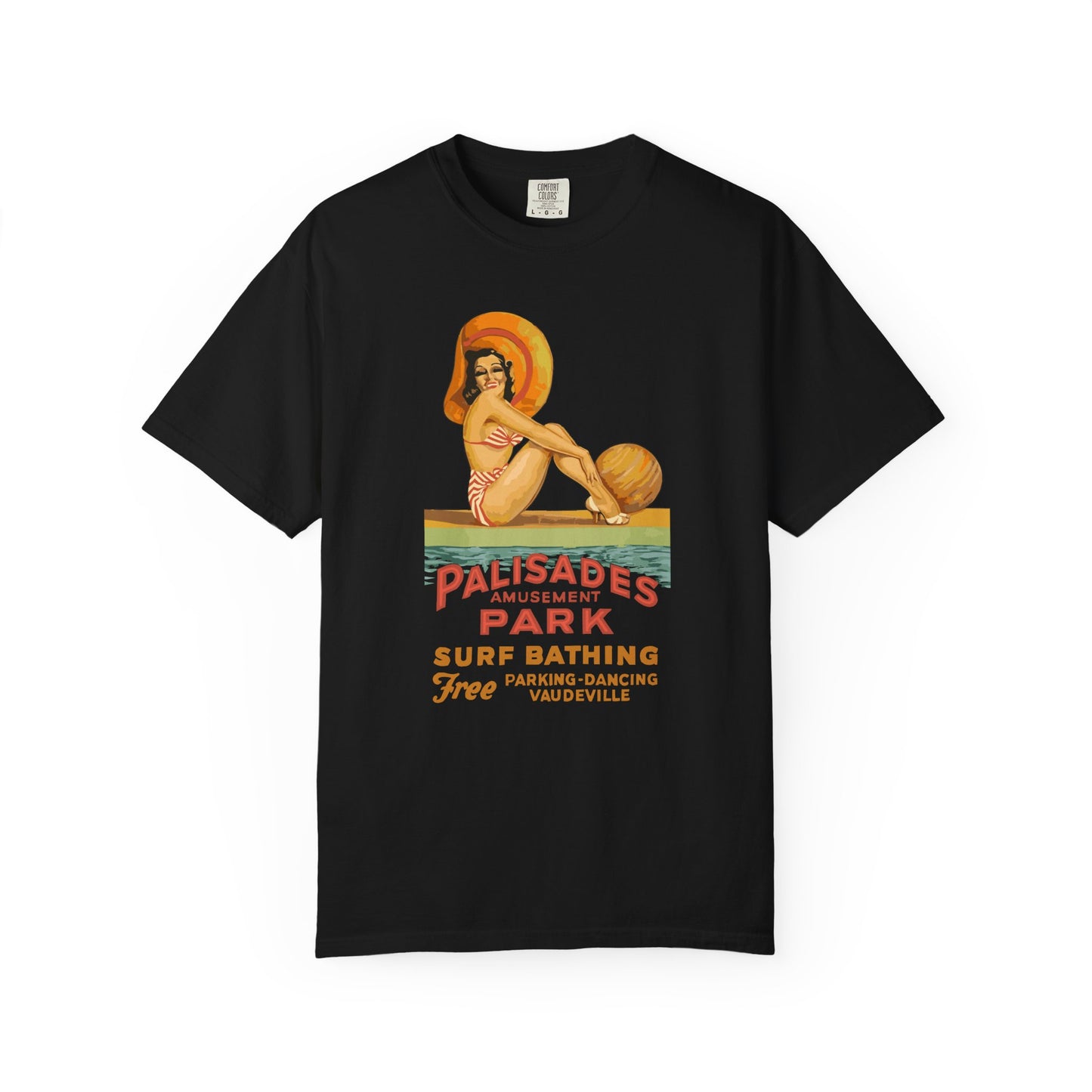 Palisades Amusement Park T-Shirt, New Jersey Tee Unisex