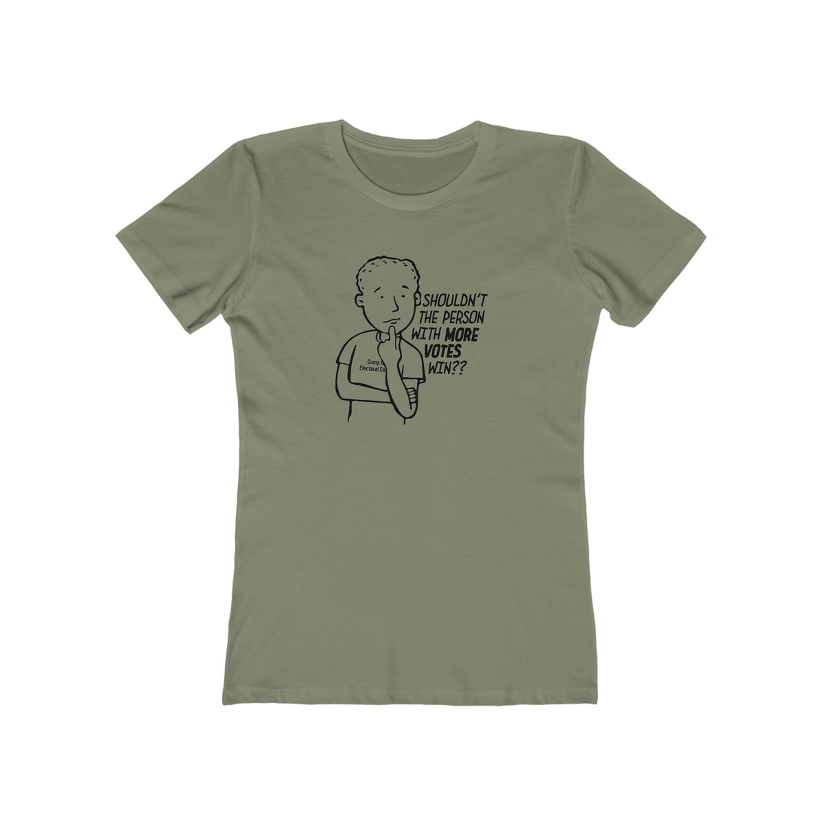 Shouldn't More Votes Win? Electoral College T-Shirt Women's