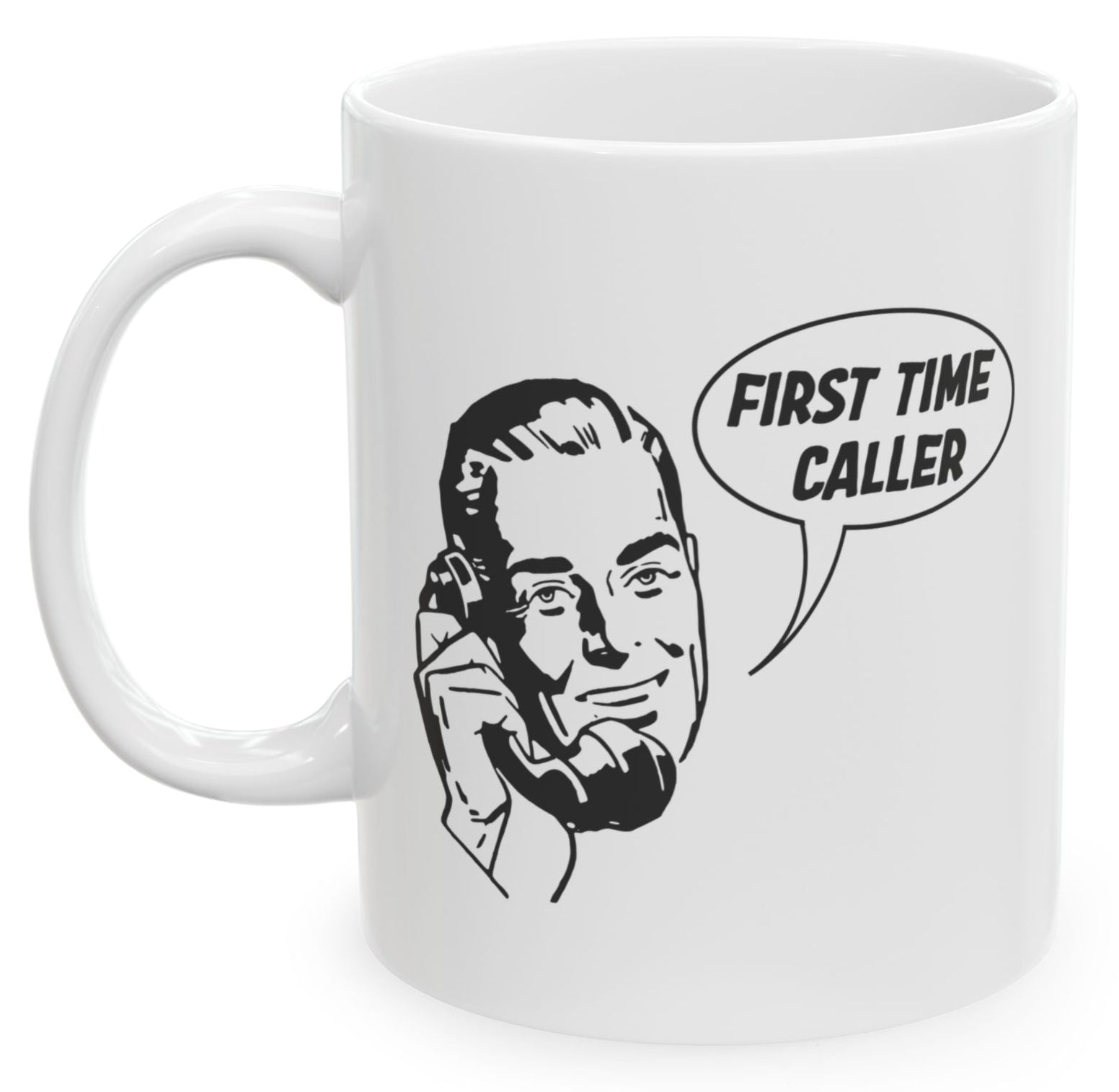 Sports talk radio coffee mug