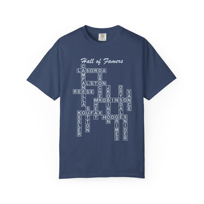 Dodgers Hall of Famers Crossword Unisex T-Shirt