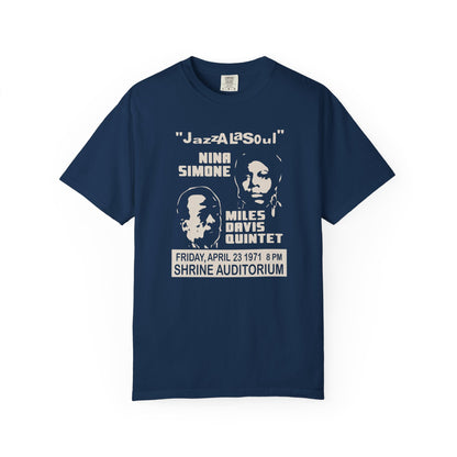 Nina Simone & Miles Davis at the Shrine Unisex T-Shirt