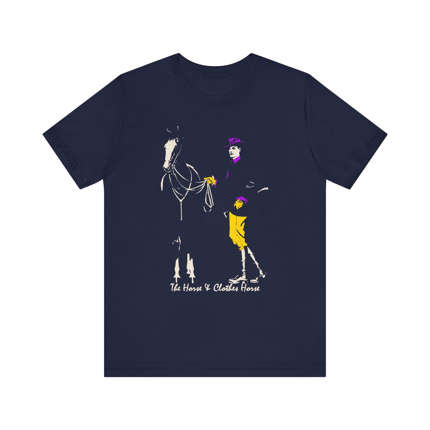 Horse and Clothes Horse - Unisex T-Shirt