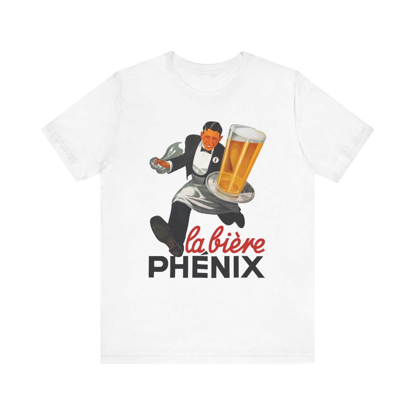 La Biere Phenix - Vintage Beer Ad - Unisex T-Shirt