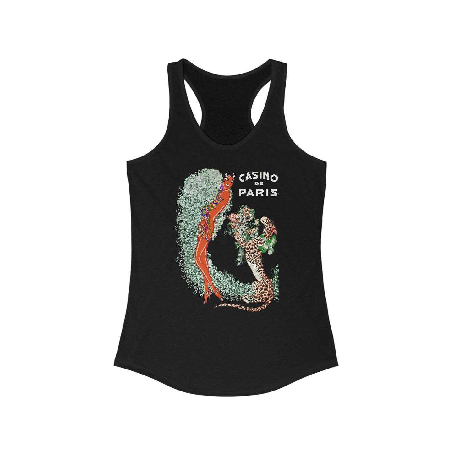 Josephine Baker - Casino de Paris - Women's Racerback Tank Top