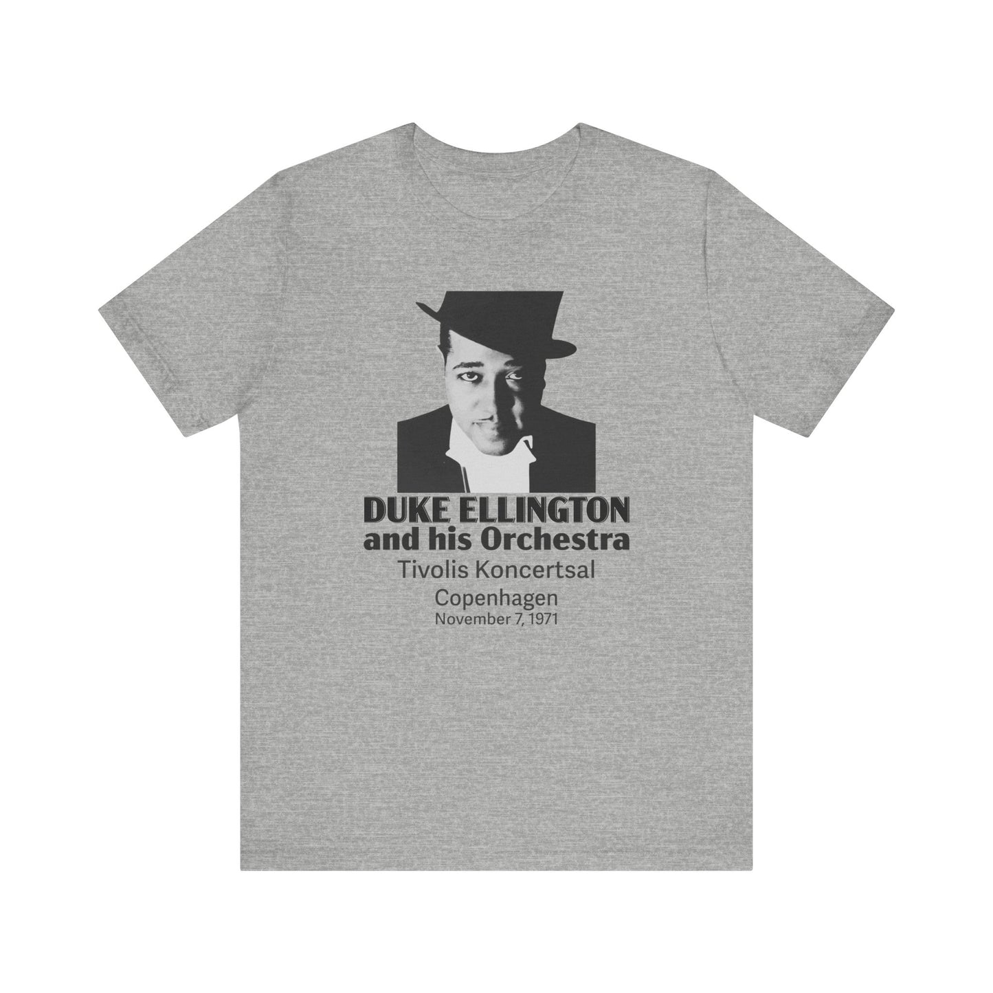 Duke Ellington at Tivoli Gardens - Jazz Concert Poster - Unisex T-Shirt