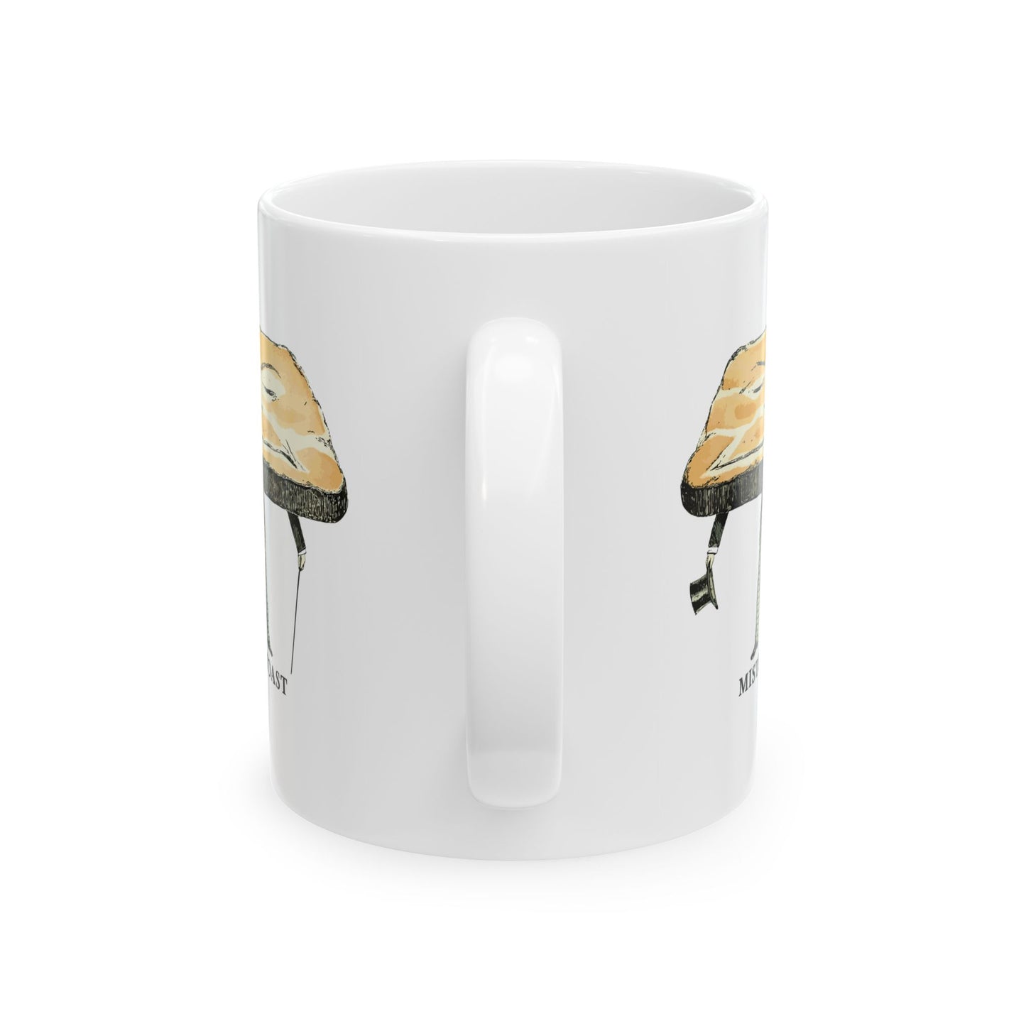 Mister Toast Coffee Mug, Ceramic 11oz