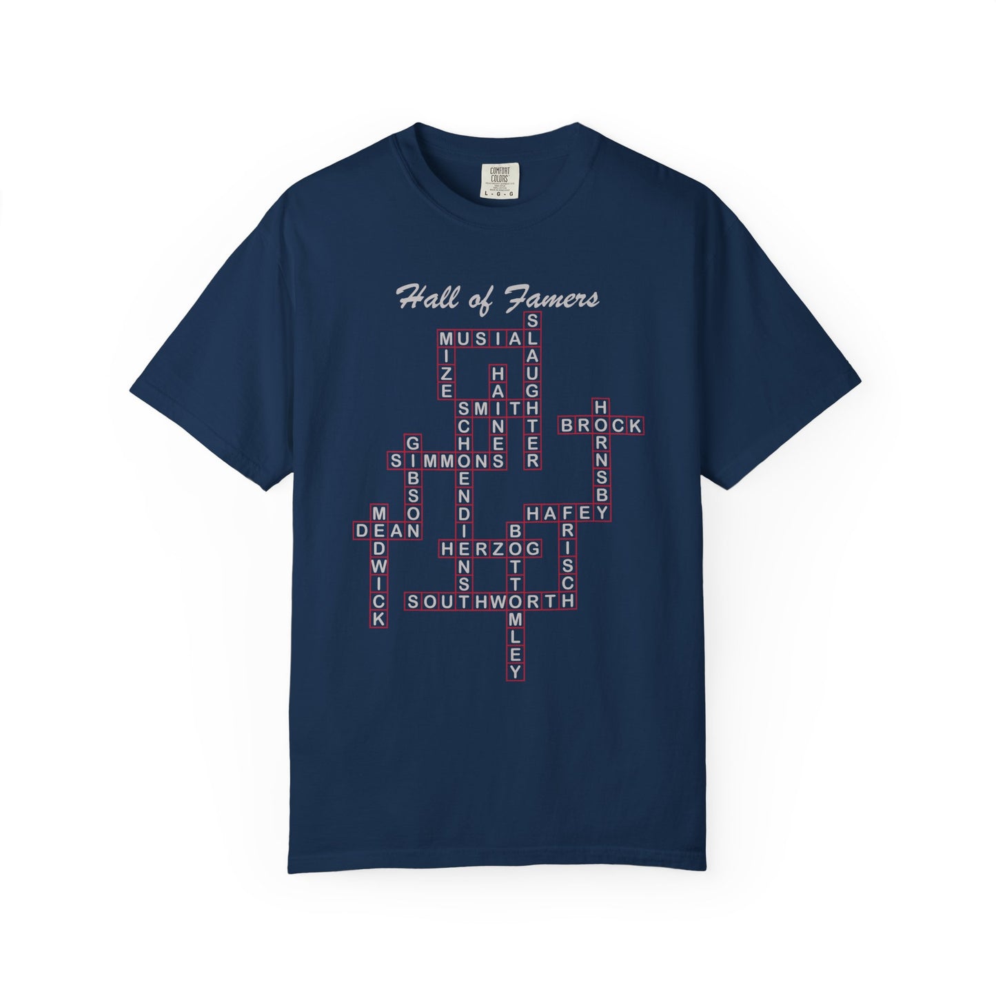 St Louis Cardinals Hall of Famers Crossword Unisex T-Shirt